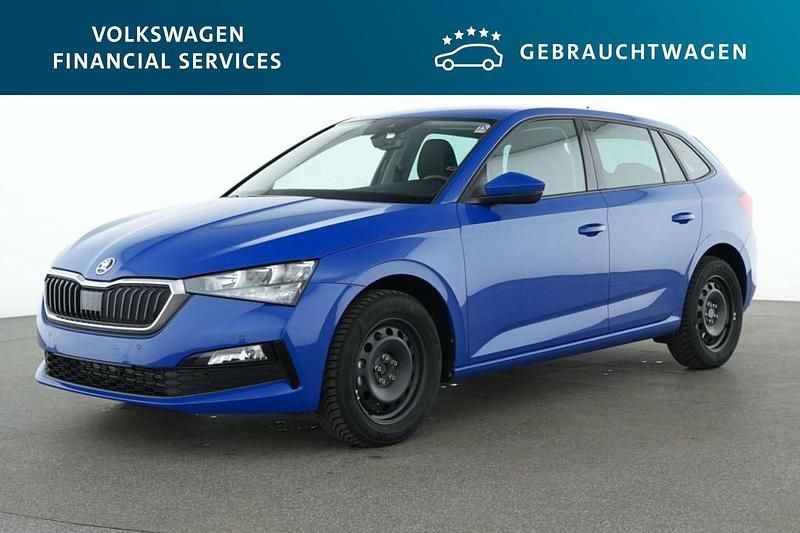 Blau Gebraucht 2023 Skoda Scala Ambition Kleinwagen | 19.739 € (Superpreis) - Bild 1/4