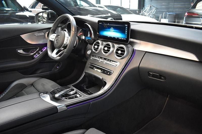 Gebraucht Mercedes C200 AMG line 184 PS (135 kW) 2020 Weiß Cabrio