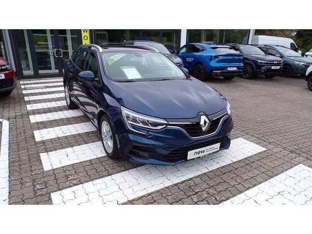 Blau metallic (metallic) Gebraucht 2021 Renault Mégane GrandTour Zen Kombi | 14.990 € (Fairer Preis) - Bild 1/4