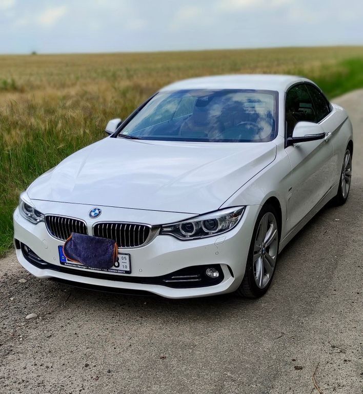 Weiß Gebraucht 2016 BMW 420 Luxury Line Cabrio | 22.999 € (Fairer Preis) - Bild 1/4