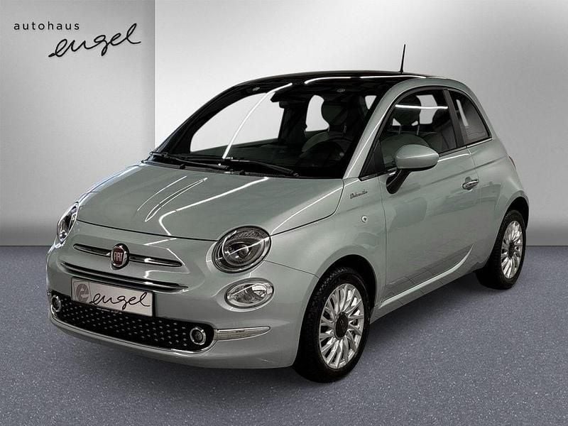 Tau grün metallic Gebraucht 2022 Fiat 500 Dolcevita Kleinwagen | 11.879 € (Fairer Preis) - Bild 1/4