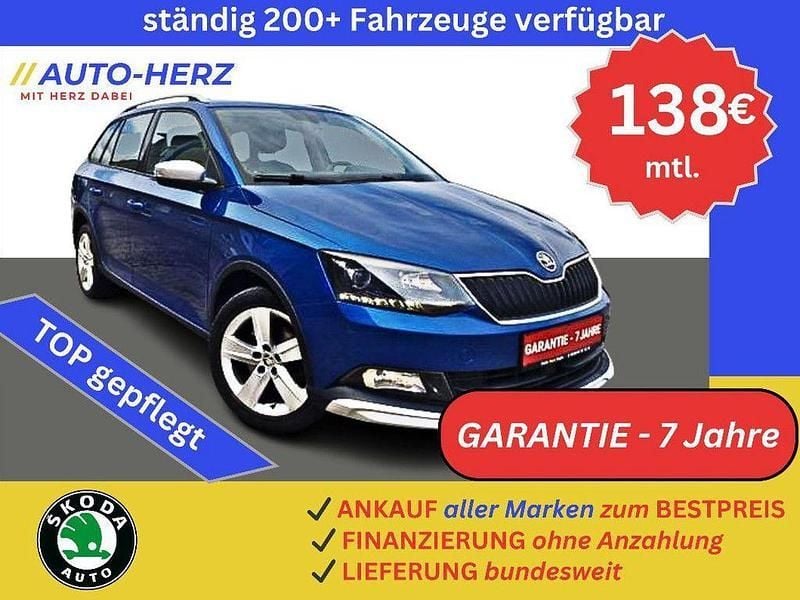 Blau Gebraucht 2019 Skoda Fabia Style Kombi | 13.880 € (Fairer Preis) - Bild 1/3