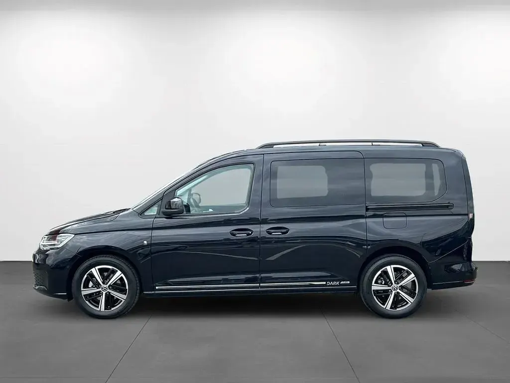Gebraucht VW Caddy Maxi Dark Label 102 PS (75 kW) 2026 Schwarz Van / Kleinbus