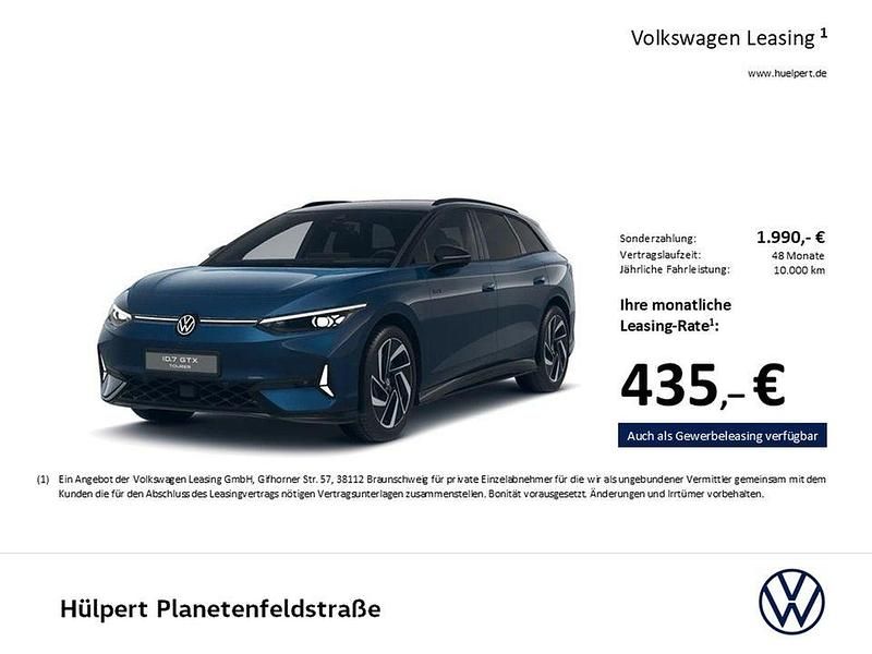 Gebraucht VW ID.7 GTX 264 kW (360 PS) 2025 Blau Kombi