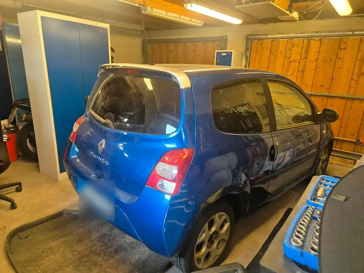 Gebraucht Renault Twingo GT 100 PS (73 kW) 2007 Blau Kleinwagen