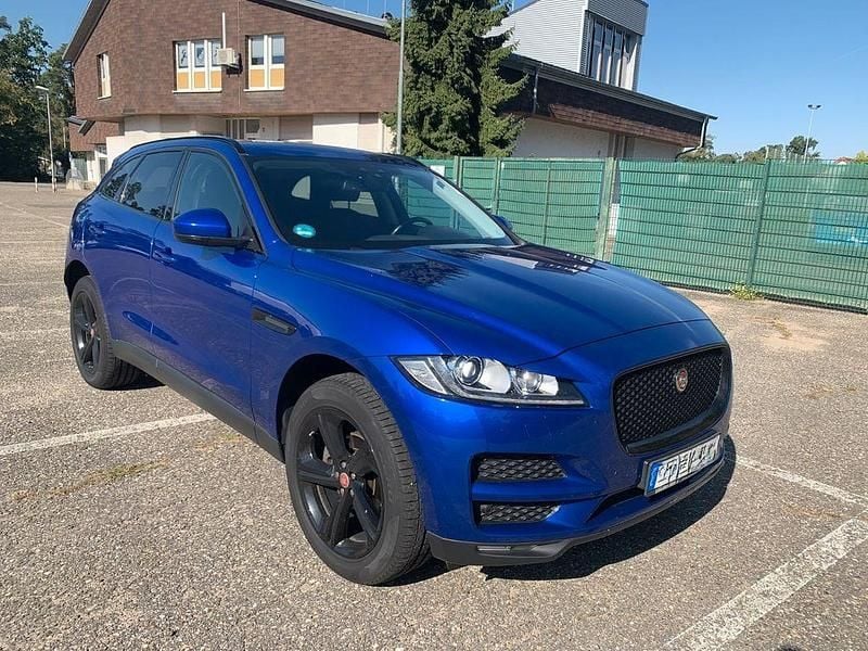 Blau Gebraucht 2017 Jaguar F-Pace Prestige SUV | 18.800 € (Fairer Preis) - Bild 1/4