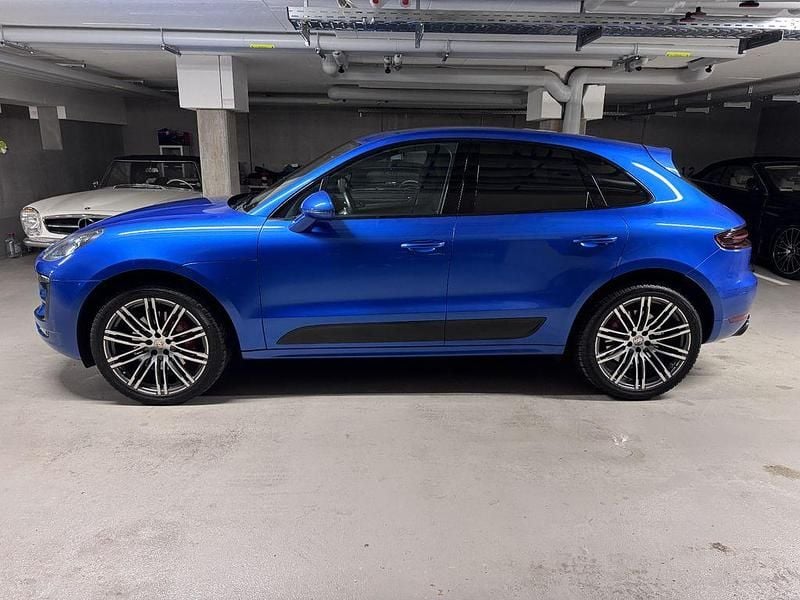 Gebraucht Porsche Macan Turbo 400 PS (294 kW) 2015 Blau SUV