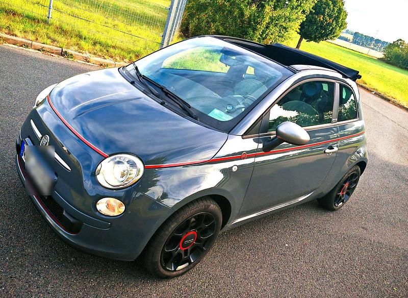 Grau Gebraucht 2012 Fiat 500C Cabrio | 5.500 € (Superpreis) - Bild 1/4