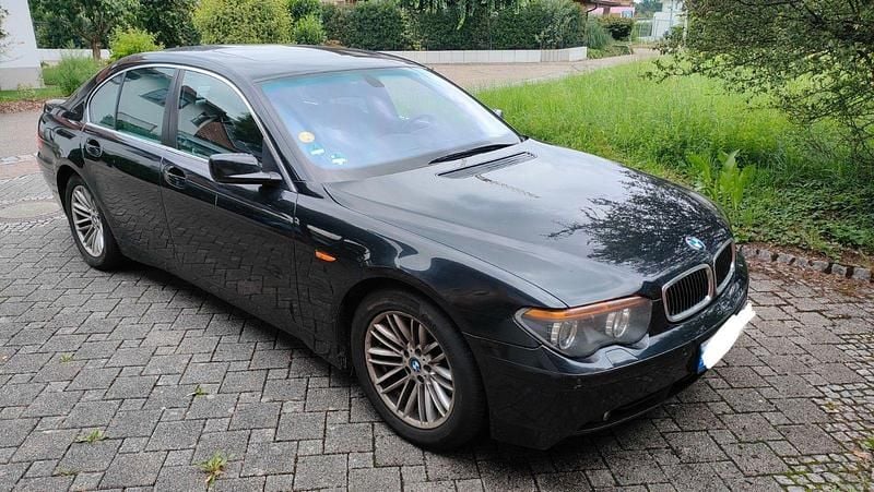 Schwarz Gebraucht 2003 BMW 745 Limousine | 5.000 € (Guter Preis) - Bild 1/4
