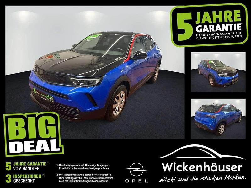 Perl blau/voltaic blue (metallic) Gebraucht 2022 Opel Mokka GS Line SUV | 19.390 € (Fairer Preis) - Bild 1/4