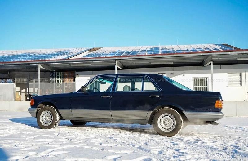 Gebraucht Mercedes 500 231 PS (169 kW) 1983 Blau Limousine