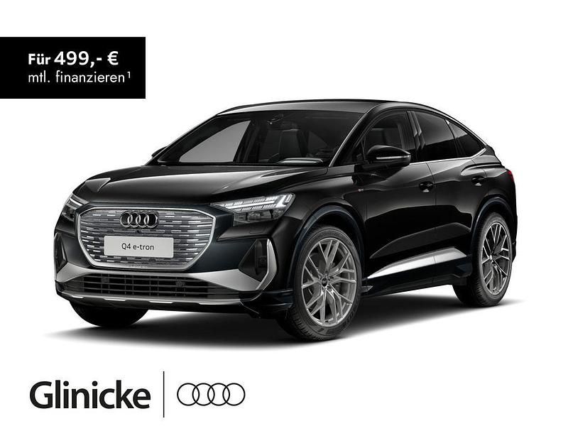 Gebraucht Audi Q4 e-tron S-Line 210 kW (286 PS) 2024 Schwarz SUV
