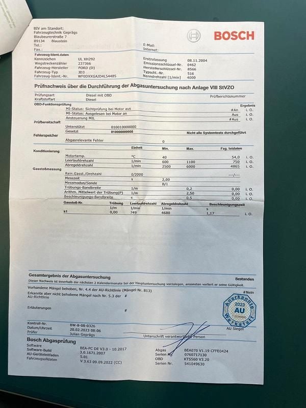 Second-hand Ford Fiesta 68 CP (50 kW) 2004 Argintiu Hatchback