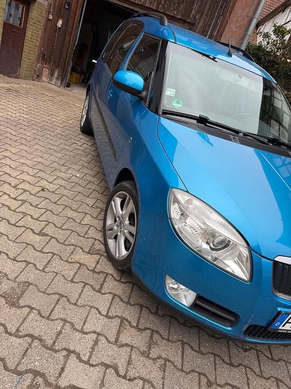 Gebraucht Skoda Roomster 80 PS (58 kW) 2006 Blau Van / Kleinbus