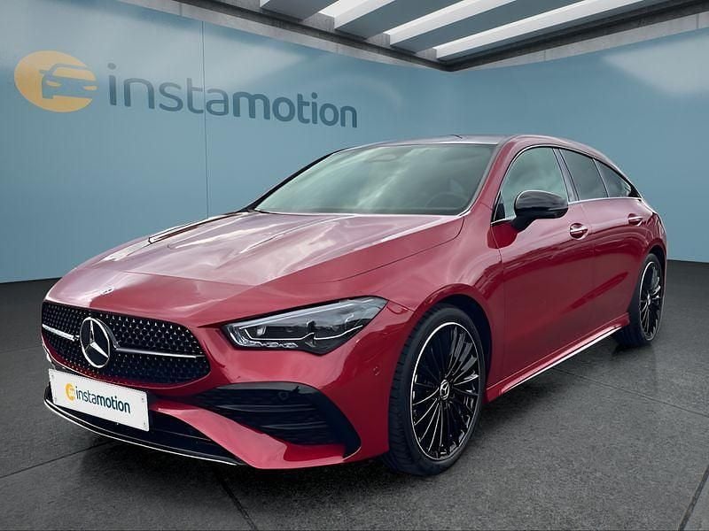 Rot Gebraucht 2024 Mercedes CLA200 Limousine | 41.299 € - Bild 1/4