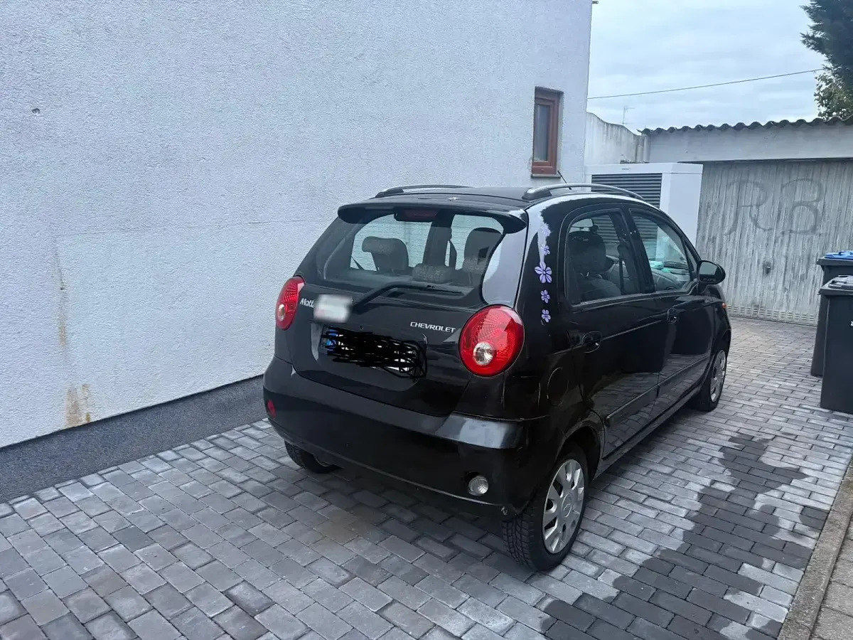 Gebraucht Chevrolet Matiz 52 PS (38 kW) 2007 Schwarz Kleinwagen