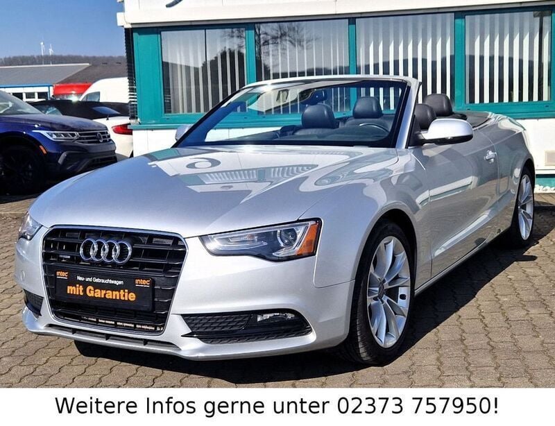 Silber Gebraucht 2013 Audi A5 Cabriolet Premium Cabrio | 14.990 € (Fairer Preis) - Bild 1/4