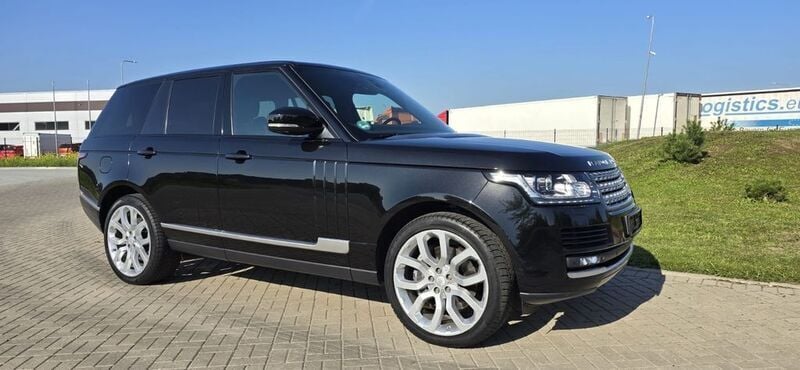 Schwarz Gebraucht 2016 Land Rover Range Rover Vogue SUV | 26.599 € - Bild 1/4