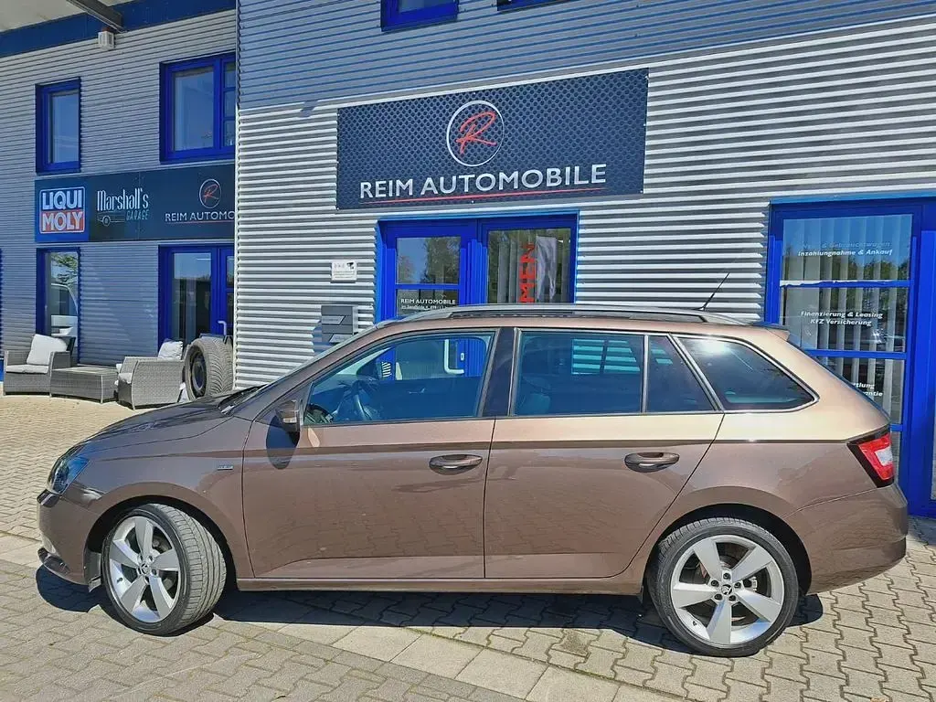 Gebraucht Skoda Fabia Clever 95 PS (69 kW) 2018 Maple braun metallic Kombi