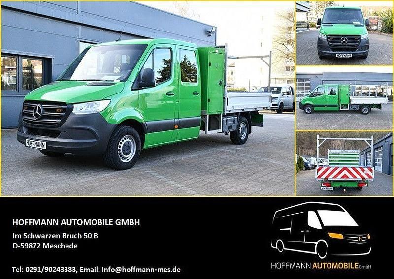 Grün Gebraucht 2020 Mercedes Sprinter Van | 31.195 € (Teuer) - Bild 1/4