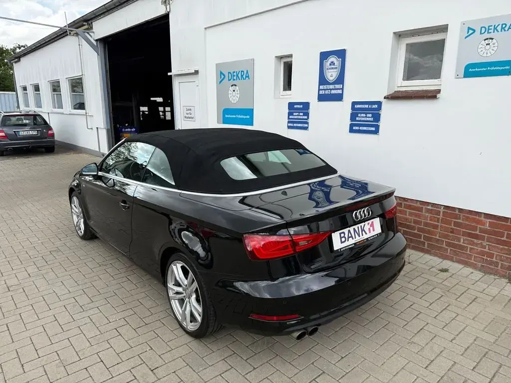 Gebraucht Audi A3 Cabriolet S-Line 179 PS (131 kW) 2014 Schwarz Cabrio