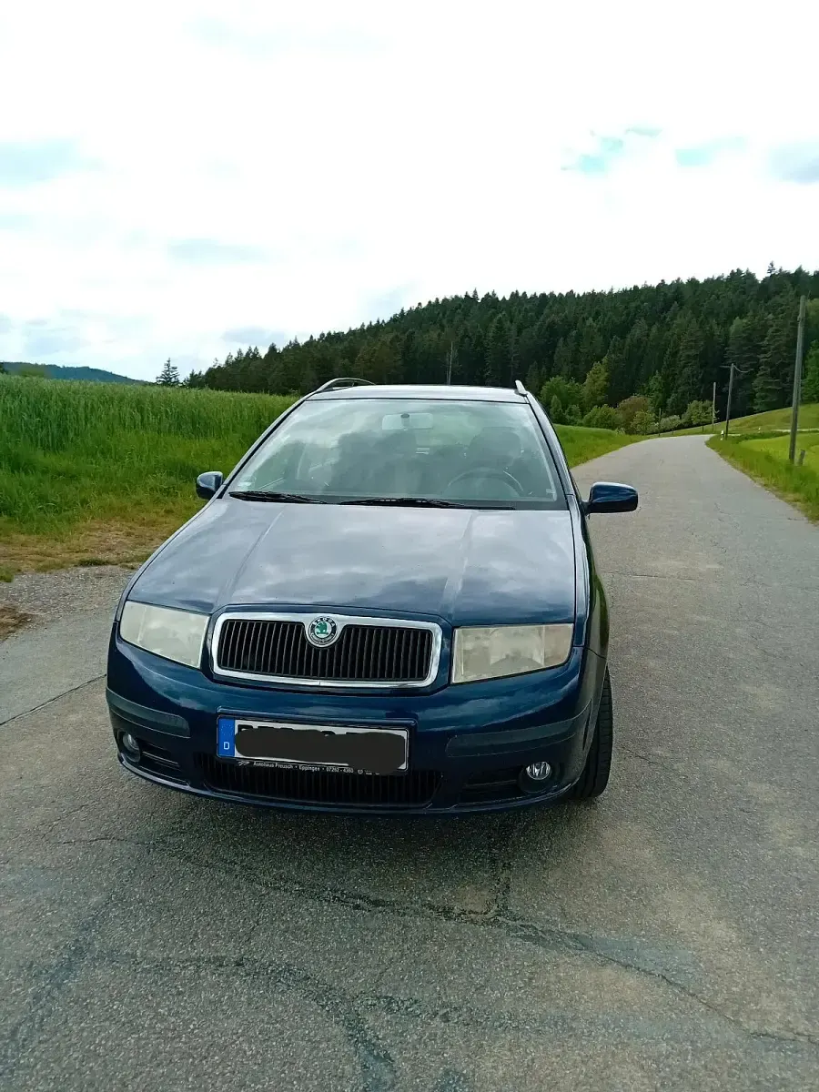 Gebraucht Skoda Fabia 75 PS (55 kW) 2004 Blau Kombi