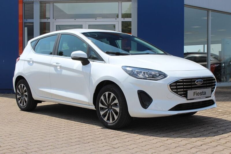 Weiß Gebraucht 2023 Ford Fiesta Titanium Kleinwagen | 18.550 € (Fairer Preis) - Bild 1/4