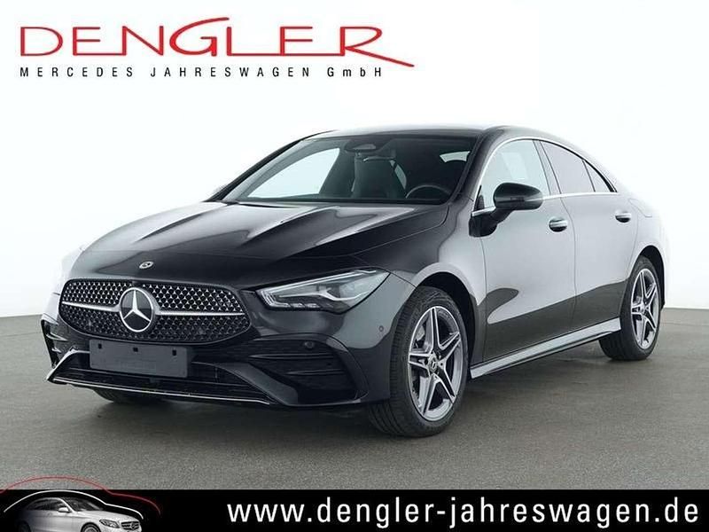 Kosmosschwarz metalliclack Gebraucht 2024 Mercedes E250 AMG Line Premium Coupé | 38.790 € (Teuer) - Bild 1/4