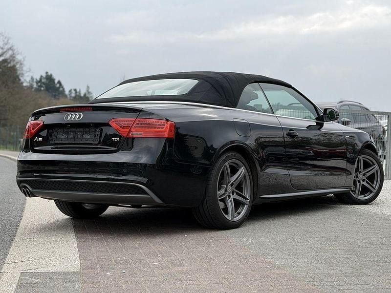Gebraucht Audi A5 Cabriolet S-line plus 177 PS (130 kW) 2014 Schwarz Cabrio