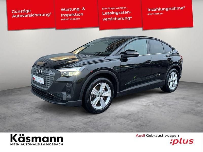 Mythosschwarz metallic (metallic) Gebraucht 2022 Audi e-tron Sportback SUV | 27.950 € (Superpreis) - Bild 1/3