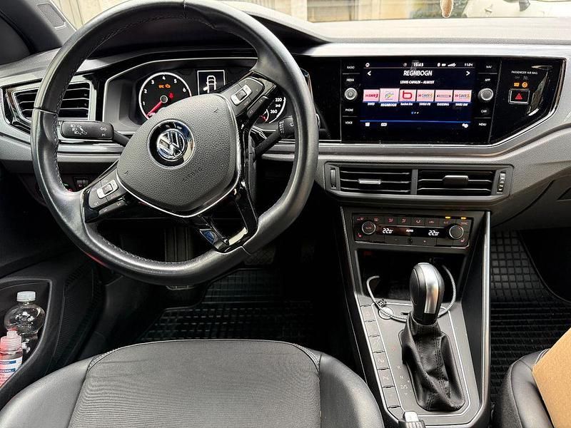 Gebraucht VW Polo Highline 95 PS (69 kW) 2019 Weiß Kleinwagen