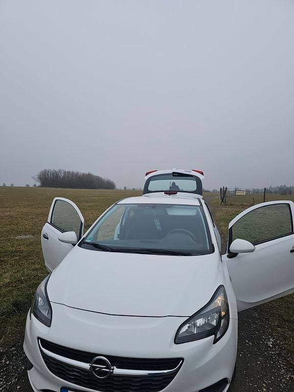 Gebraucht Opel Corsa Edition 69 PS (50 kW) 2016 Weiß Kleinwagen