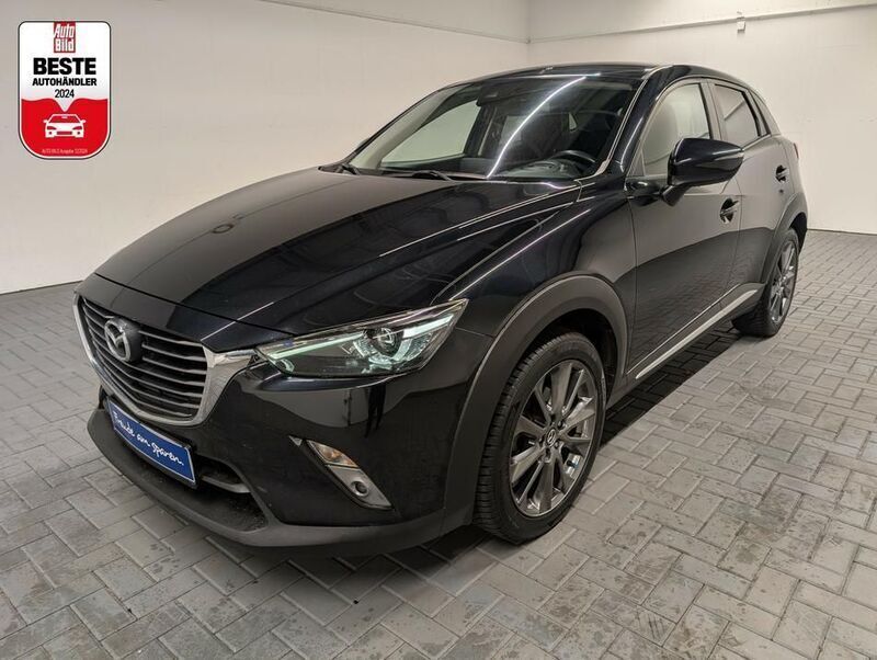 Schwarz Gebraucht 2017 Mazda CX-3 Kizoku Intense SUV | 13.980 € (Fairer Preis) - Bild 1/4