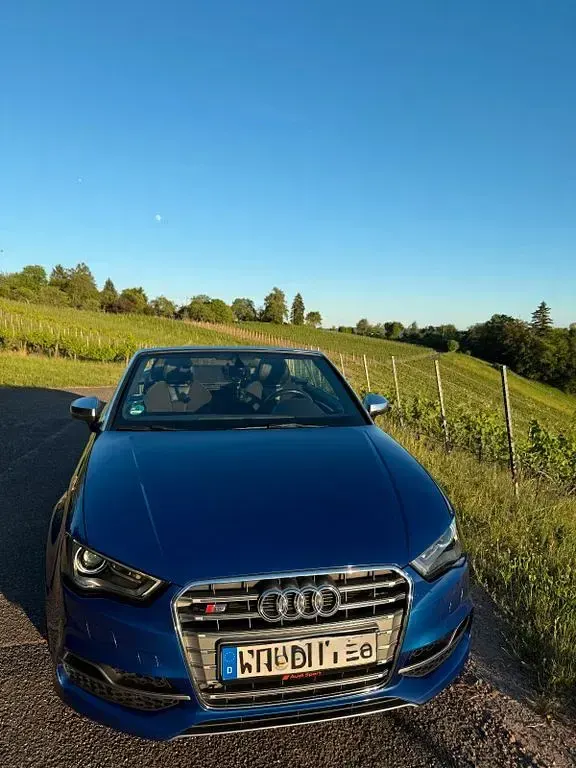 Gebraucht Audi S3 Cabriolet Comfort 300 PS (220 kW) 2016 Blau Cabrio