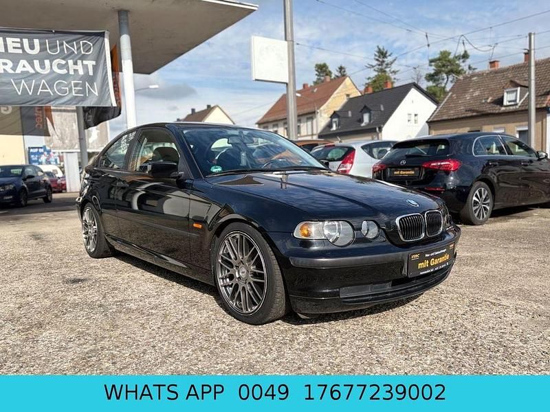 Schwarz Gebraucht 2003 BMW 316 Compact Advantage Kleinwagen | 3.500 € (Teuer) - Bild 1/3
