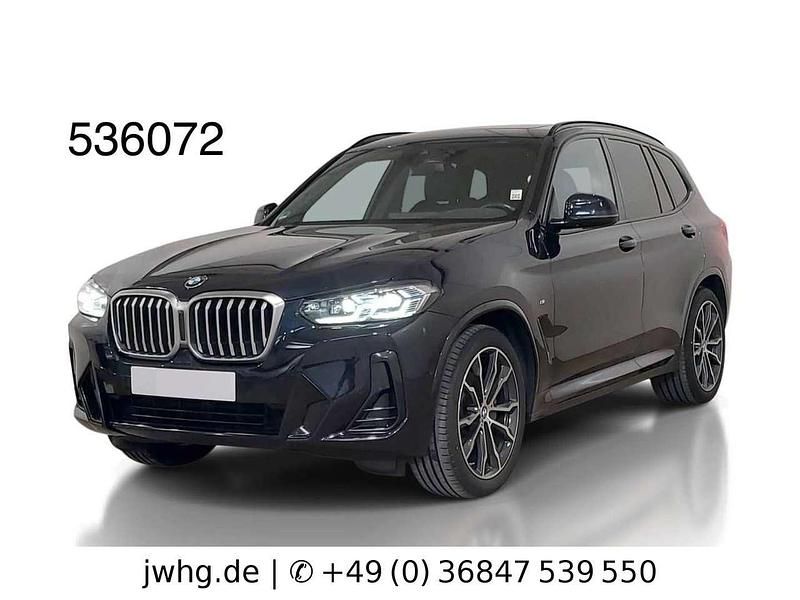 Carbonschwarz metallic (metallic) Gebraucht 2022 BMW X3 Sport Line SUV | 38.450 € (Fairer Preis) - Bild 1/4