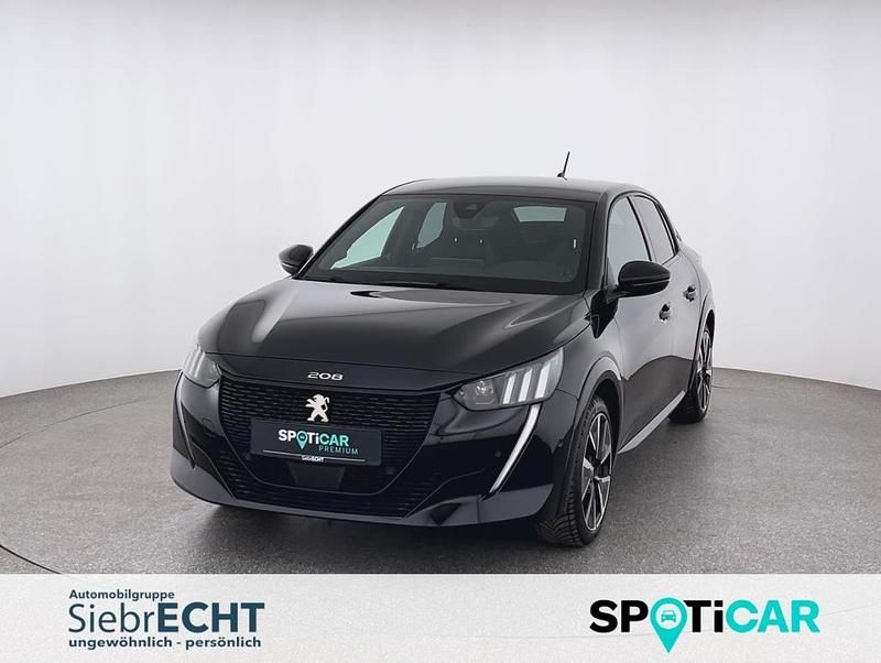 Schwarz Gebraucht 2022 Peugeot e-208 GT Kleinwagen | 19.970 € (Fairer Preis) - Bild 1/1