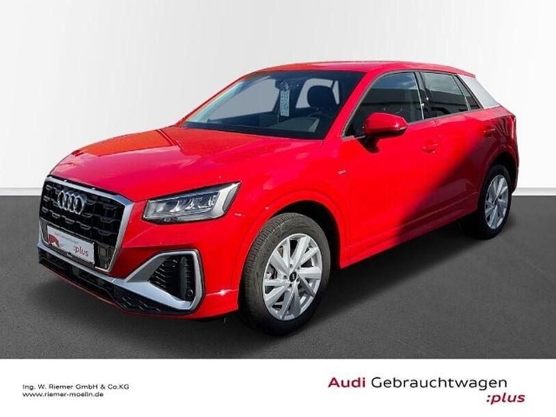 Rot Gebraucht 2022 Audi Q2 S-Line SUV | 20.399 € (Superpreis) - Bild 1/4