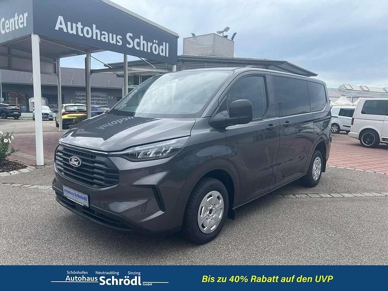 Grau Neu 2025 Ford Transit Custom Trend Kombi | 44.990 € (Fairer Preis) - Bild 1/4