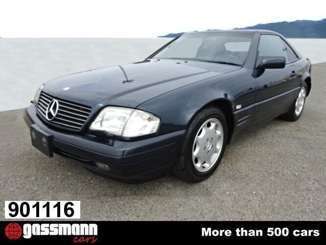 Schwarz Gebraucht 1996 Mercedes SL320 Cabrio | 26.990 € (Guter Preis) - Bild 1/4
