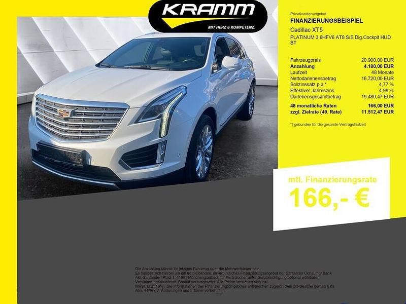 Gebraucht Cadillac XT5 314 PS (230 kW) 2016 Weiß SUV