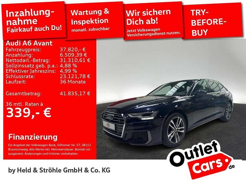 Gebraucht Audi A6 S-Line 245 PS (180 kW) 2022 Firmamentblau metallic Kombi