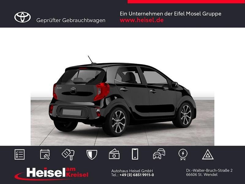 Gebraucht Kia Picanto 67 PS (49 kW) 2021 Schwarz Kleinwagen