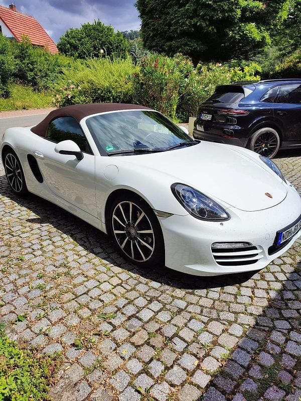 Second-hand Porsche Boxster 265 CP (194 kW) 2012 Alb Cabrio
