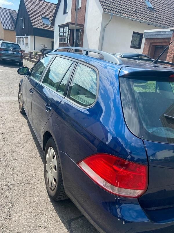 Blau Gebraucht 2008 VW Golf VI Kombi | 1.299 € (Superpreis) - Bild 1/4