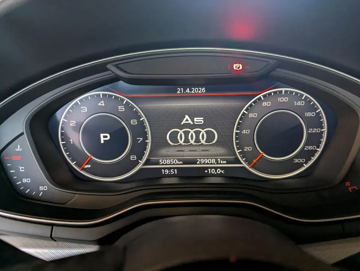 Używany Audi A5 Cabriolet 252 KM (185 kW) 2017 Czerwony Kabriolet