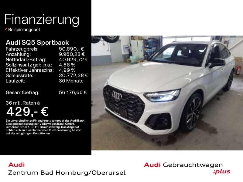 Usata Audi SQ5 341 CV (250 kW) 2021 Bianco SUV