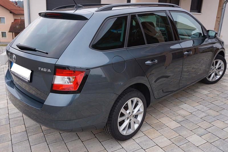 Gebraucht Skoda Fabia Clever 95 PS (69 kW) 2019 Grau Kleinwagen