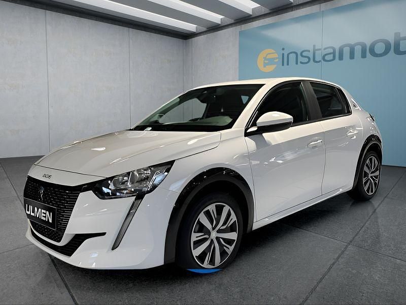 Weiß Gebraucht 2021 Peugeot e-208 Active Kleinwagen | 17.199 € (Fairer Preis) - Bild 1/4