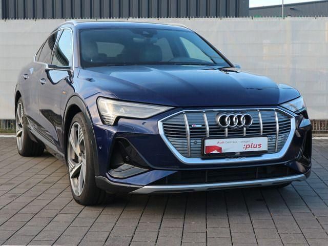Gebraucht Audi e-tron Sportback S-Line 300 kW (408 PS) 2022 Blau SUV